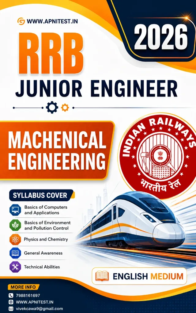 RRB JE MACHENICAL ENGINEERING CBT2 BOOK AND TEST SERIES