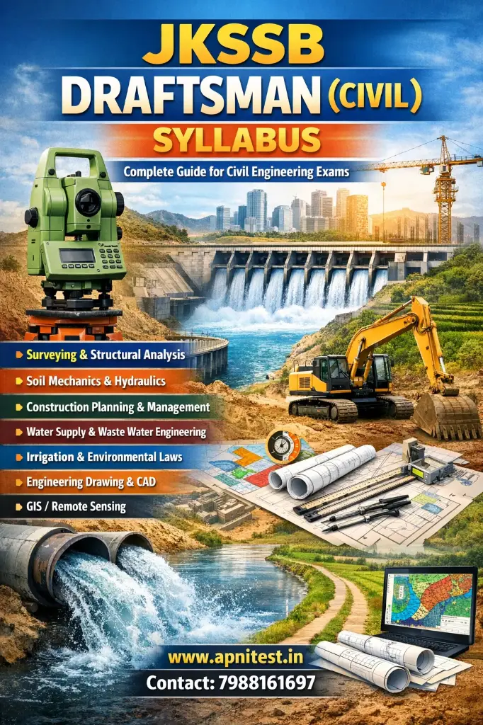 JKSSB Draftsman (Civil) Book With Test Series
