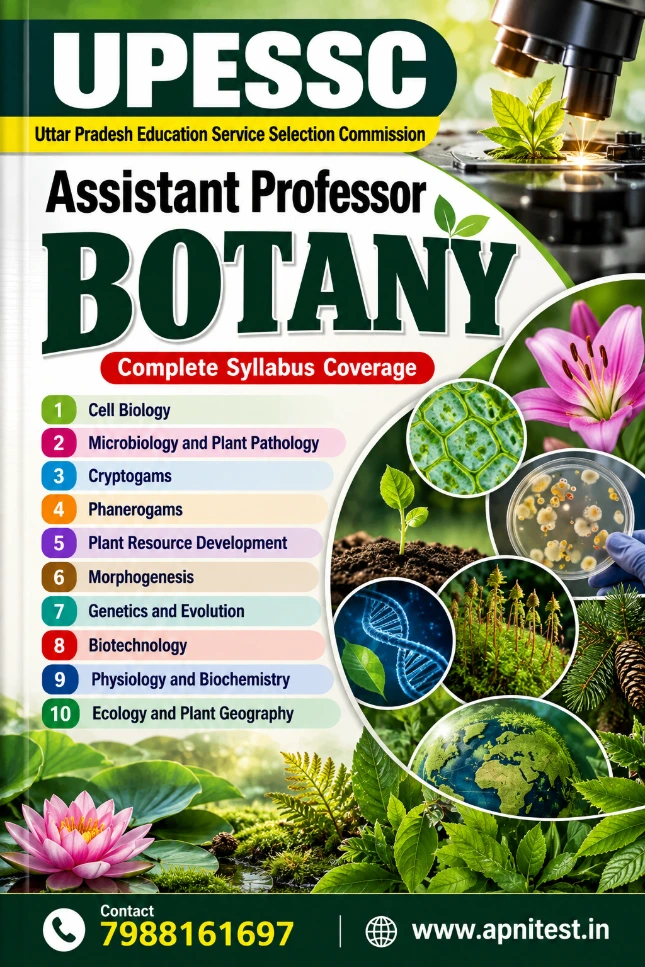 UPESSC Assistant Professor BOTANY Book with Test Series