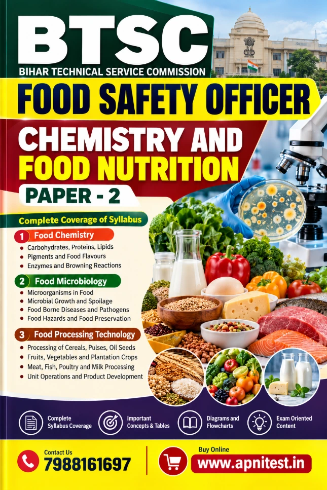 BTSC FOOD SAFETY OFFICER PAPER-2 BOOK