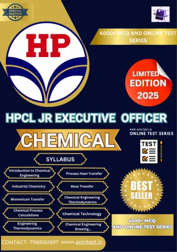 HPCL JR EXECUTIVE OFFICER CHEMICAL  BOOK AND TEST SERIES