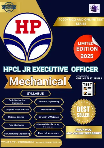 HPCL JR EXECUTIVE OFFICER MACHENICAL BOOK AND TEST SERIES