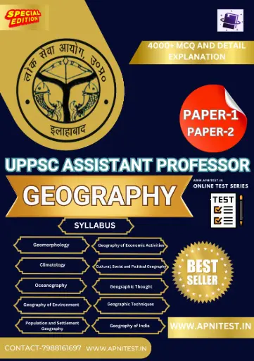 UPPSC ASSISTANT PROFESSOR GEOGRAPHY BOOK AND TEST SERIES